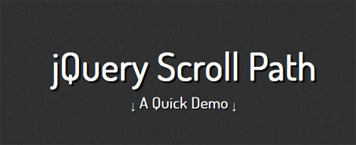 Scroll Path
