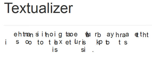 Textualizer